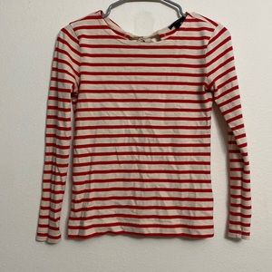 XS j crew shirt with tie back